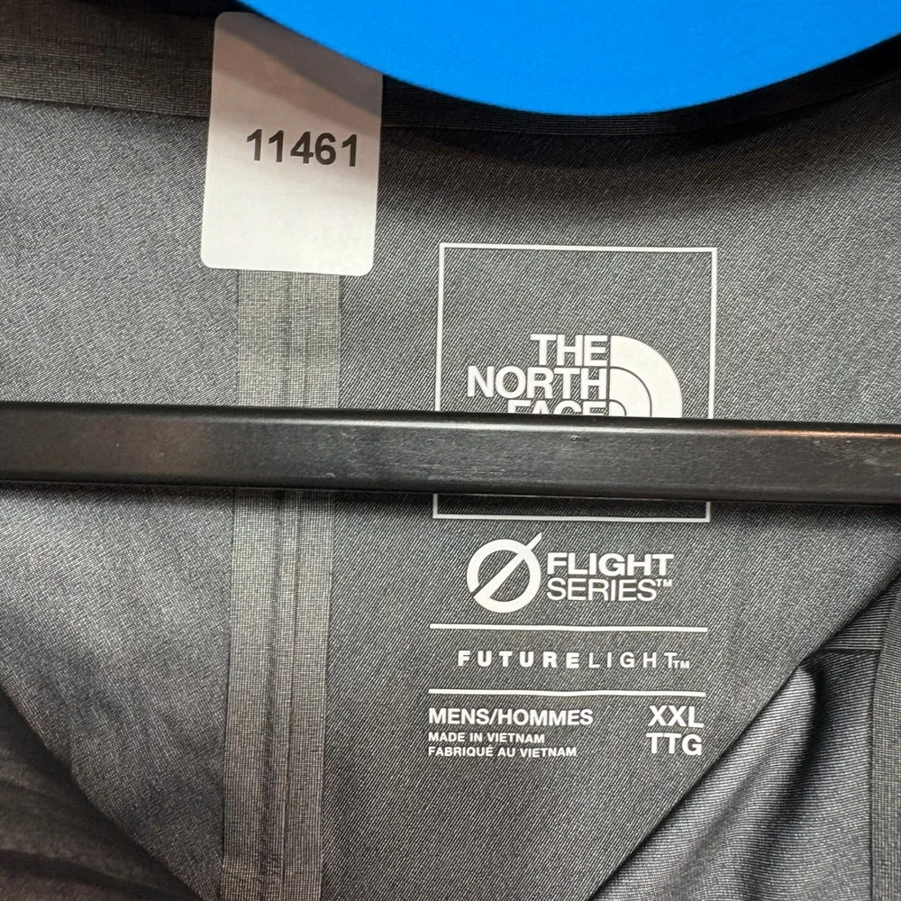The North Face Flight Series Jacket Mens XXL Blue Hooded Shell Futurelight